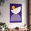Thumbnail: Modern Geometric 26 Matte Poster - Minnesota Vikings - Away