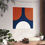 Thumbnail: Modern Geometric 11 Matte Poster - Houston Astros - Alt