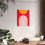 Thumbnail: Modern Geometric 09 Matte Poster - Kansas City Chiefs - Away