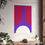 Thumbnail: Geometric 11 Matte Poster -Toronto Raptors - Alt