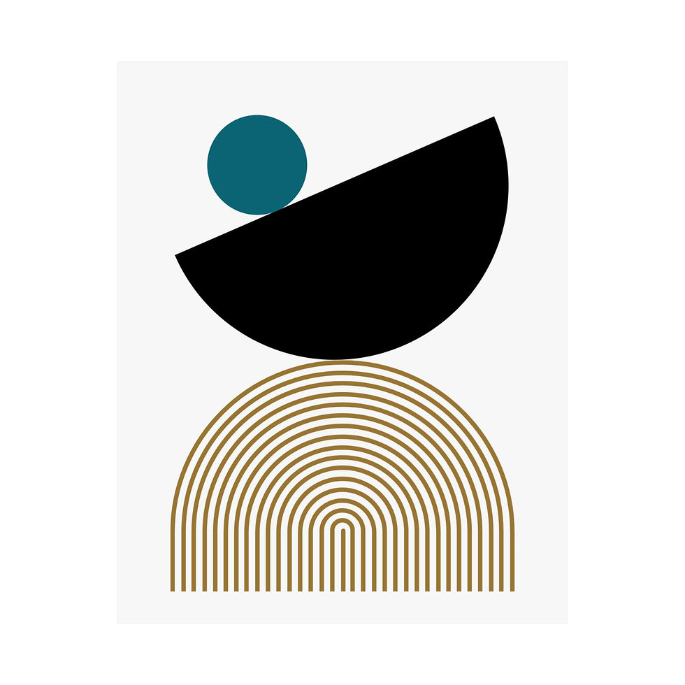 Thumbnail: Geometric 26 Matte Poster - Jacksonville Jaguars - Home