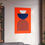 Thumbnail: Modern Geometric 24 Matte Poster - New York Mets - Alt