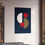 Thumbnail: Geometric 29 Matte Poster - New Orleans Pelicans - Away