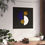 Thumbnail: Modern Geometric 29 Matte Poster - Baltimore Ravens - Alt