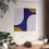 Thumbnail: Modern Geometric 10 Matte Poster - Baltimore Ravens - Away