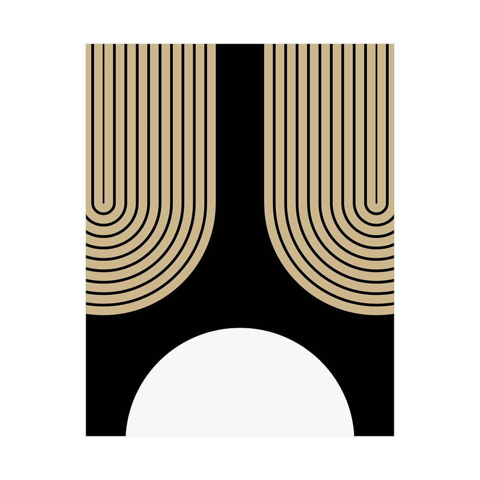 Geometric 11 Matte Poster - New Orleans Saints - Away