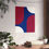 Thumbnail: Geometric 10 Matte Poster - Buffalo Bills - Away