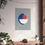 Thumbnail: Modern Geometric 31 Matte Poster - Los Angeles Dodgers - Alt