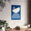 Thumbnail: Modern Geometric 26 Matte Poster - Los Angeles Dodgers - Away