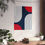 Thumbnail: Modern Geometric 10 Matte Poster - New England Patriots - Away