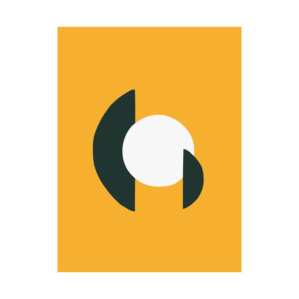 Thumbnail: Modern Geometric 30 Matte Poster - Green Bay Packers - Alt