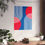 Thumbnail: Geometric 25 Matte Poster - Philadelphia 76ers - Away
