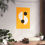 Thumbnail: Modern Geometric 29 Matte Poster - San Diego Padres - Alt
