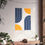 Thumbnail: Modern Geometric 10 Matte Poster - Indiana Pacers - Home