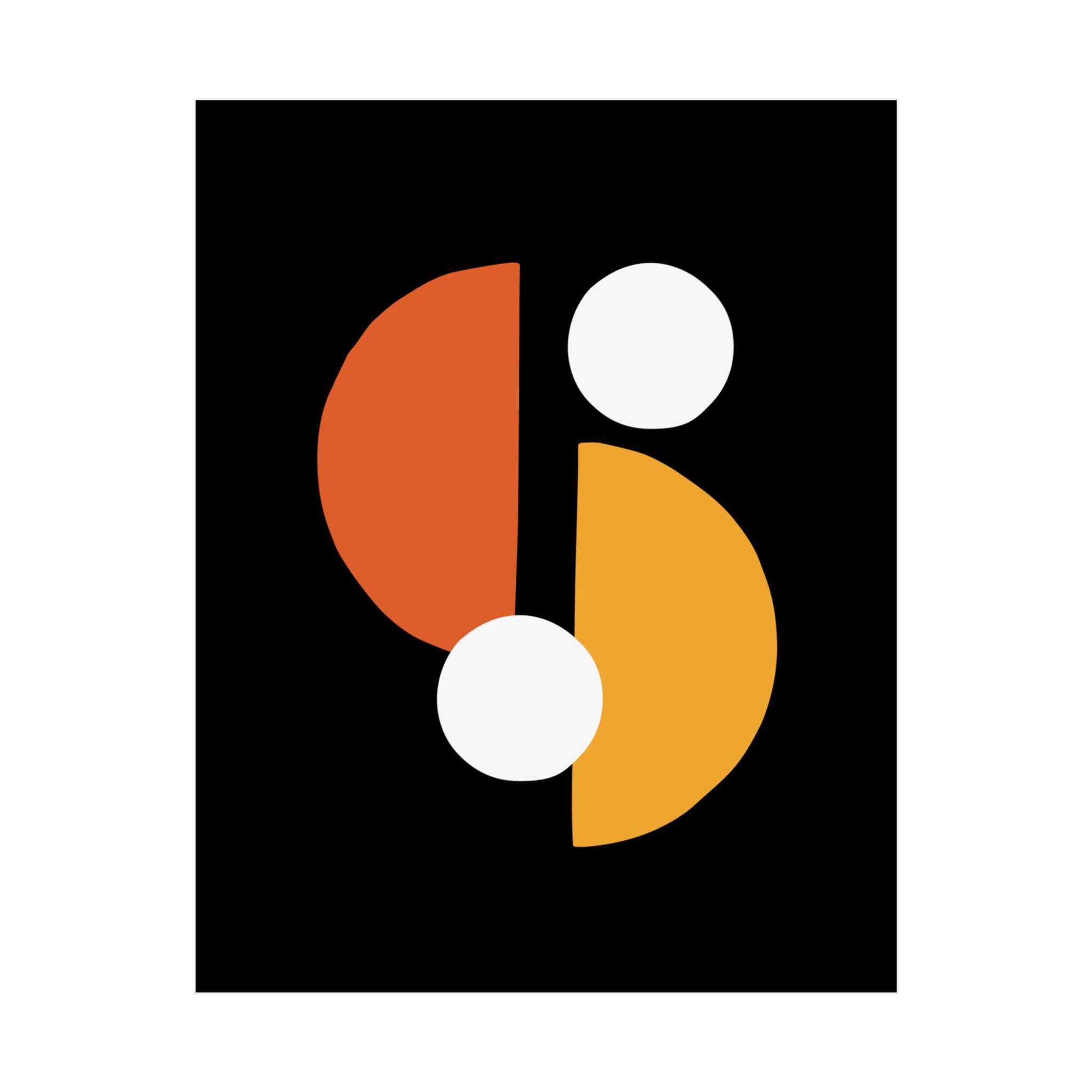 Geometric 29 Matte Poster - Phoenix Suns - Alt