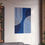 Thumbnail: Modern Geometric 25 Matte Poster - Toronto Blue Jays - Alt