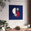 Thumbnail: Modern Geometric 29 Matte Poster - New York Giants - Away