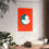 Thumbnail: Modern Geometric 31 Matte Poster - Miami Dolphins - Alt