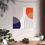Thumbnail: Geometric 25 Matte Poster - Phoenix Suns - Home