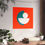 Thumbnail: Modern Geometric 31 Matte Poster - Miami Dolphins - Alt