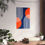 Thumbnail: Modern Geometric 25 Matte Poster - New York Mets - Away