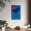 Thumbnail: Modern Geometric 26 Matte Poster - Oklahoma City Thunder - Away