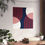 Thumbnail: Modern Geometric 25 Matte Poster - Boston Red Sox - Alt