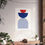 Thumbnail: Modern Geometric 24 Matte Poster - Chicago Cubs - Home