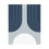 Thumbnail: Modern Geometric 11 Matte Poster - New York Yankees - Alt