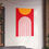 Thumbnail: Modern Geometric 09 Matte Poster - Kansas City Chiefs - Away