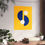 Thumbnail: Modern Geometric 29 Matte Poster - Los Angeles Rams - Alt