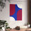 Thumbnail: Geometric 10 Matte Poster - Detroit Pistons - Away