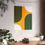 Thumbnail: Modern Geometric 10 Matte Poster - Oakland A's - Alt
