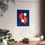 Thumbnail: Modern Geometric 29 Matte Poster - New York Mets - Away