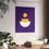 Thumbnail: Modern Geometric 28 Matte Poster - Minnesota Vikings - Away