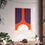 Thumbnail: Modern Geometric 11 Matte Poster - New York Mets - Alt