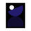 Thumbnail: Modern Geometric 26 Matte Poster - Baltimore Ravens - Alt