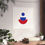 Thumbnail: Geometric 28 Matte Poster - Detroit Pistons - Home