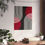 Thumbnail: Geometric 25 Matte Poster - Miami Heat - Away