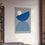 Thumbnail: Modern Geometric 26 Matte Poster - Los Angeles Dodgers - Alt