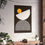 Thumbnail: Modern Geometric 26 Matte Poster - San Diego Padres - Away