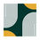 Thumbnail: Modern Geometric 10 Matte Poster - Oakland A's - Away