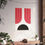 Thumbnail: Geometric 11 Matte Poster - Portland Trailblazers - Home