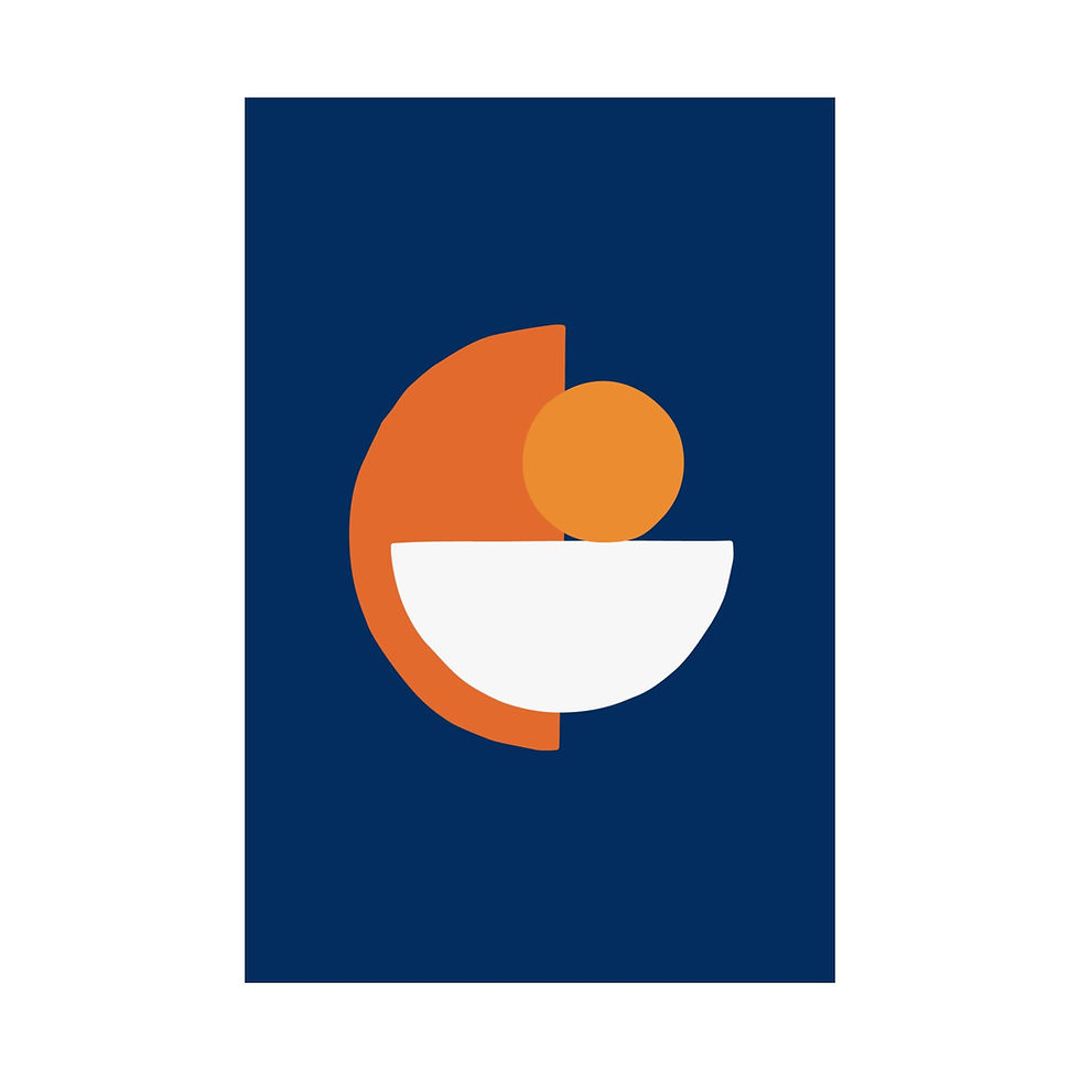 Thumbnail: Modern Geometric 31 Matte Poster - Houston Astros - Alt