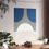 Thumbnail: Modern Geometric 11 Matte Poster - Los Angeles Dodgers - Alt