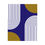 Thumbnail: Modern Geometric 10 Matte Poster - Baltimore Ravens - Away