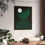 Thumbnail: Modern Geometric 26 Matte Poster - New York Jets - Alt