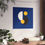 Thumbnail: Modern Geometric 29 Matte Poster - Golden State Warriors - Away