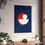 Thumbnail: Modern Geometric 31 Matte Poster - Boston Red Sox - Alt