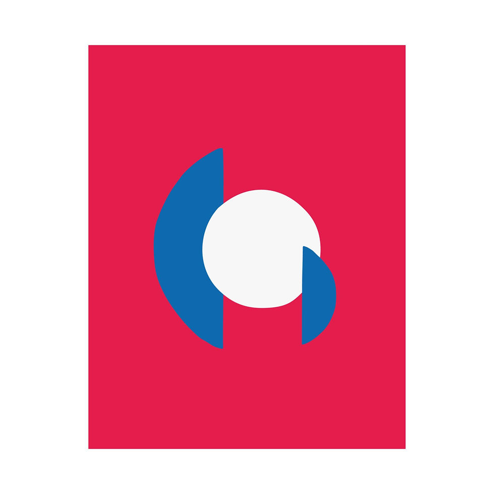 Geometric 30 Matte Poster - Philadelphia 76ers - Alt